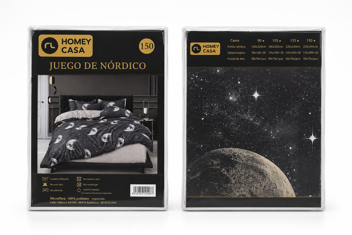Juego de Funda Nórdica 4 Piezas