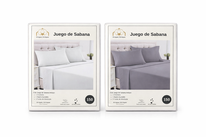 Juego de Sábanas 50% Algodón