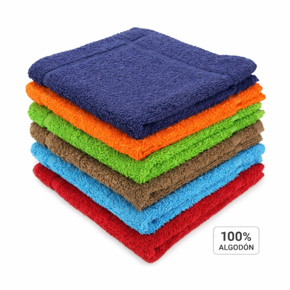 Paños de Cocina 100% Algodón (6 uds) | Súper Absorbentes