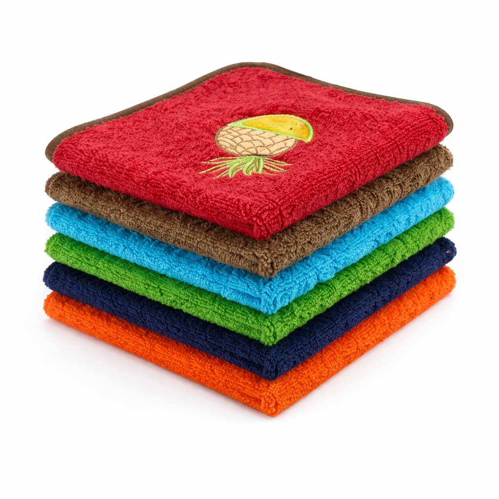 Paños de Cocina 100% Algodón (6 uds) | Súper Absorbentes
