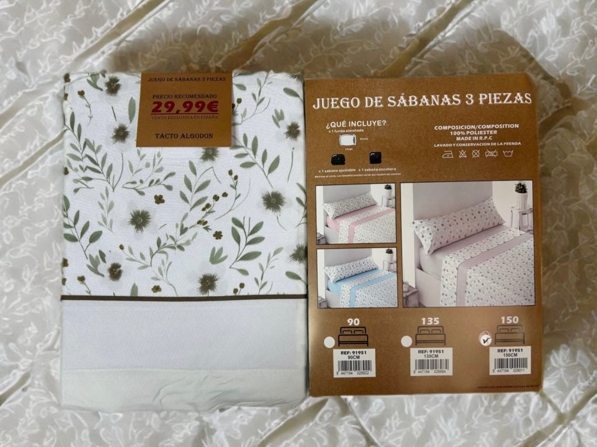 Juego de Sábana Microfibra